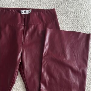 Tiger Mist Burgundy Boot Cut Pants